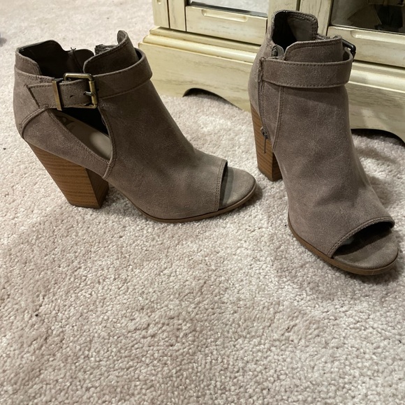 fergalicious open toe booties